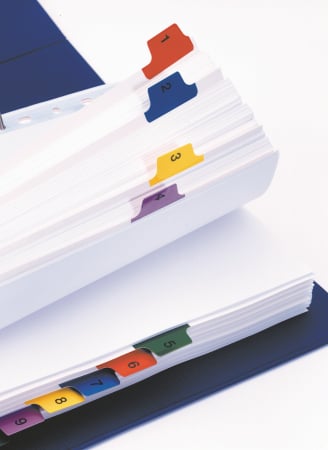 SEPARATOARE INDEX CARTON A-Z MYLAR ESSELTE [3]