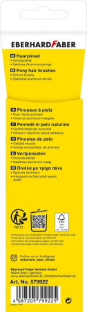 SET 4 PENSULE NR. 4/6/8/12 VARF ROTUND EBERHARD FABER [2]