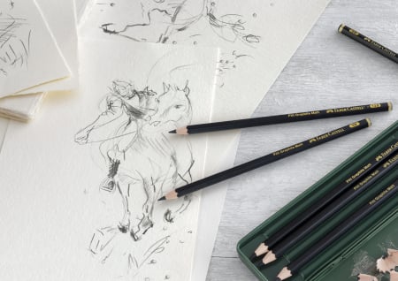 SET 6 BUC CREION GRAFIT MAT PITT FABER-CASTELL [3]