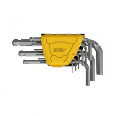 Bricolaj si diverse produse - SET 9 BUC CHEI IMBUS CAP SFERIC DELI