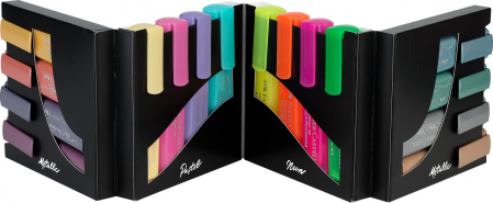 SET BIROU 16 BUC TEXTMARKER 46 FABER-CASTELL [1]
