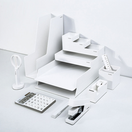 Accesorii de birou - SET BIROU PREMIUM 14 PIESE ALB NU SIGN DELI