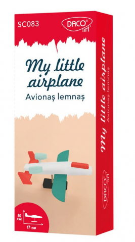 Produse si rechizite scolare - SET CREATIV - SC083 AVIONAS LEMNAS DACO