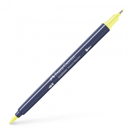 Instrumente de scris - SKETCH MARKER 2 CAPETE GALBEN DESCHIS GLAZURAT 104 GOLDFABER FABER-CASTELL
