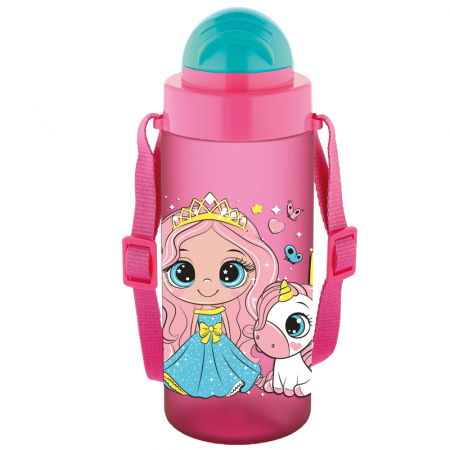 STICLA APA PT COPII TRITAN SOFT TOUCH 500ML CU PAI SI CUREA TRANSPORT T-0106 NOKI [0]