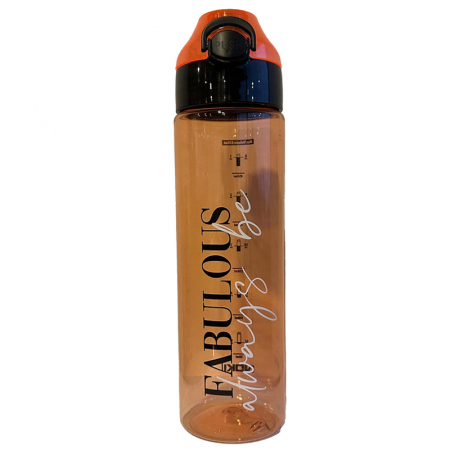 Diverse articole pentru birou - STICLA APA TRITAN 630ML CU DESCHIDERE AUTOMATA SI MANER TRANSPORT T-0102 NOKI