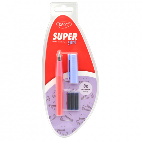 Stilouri - STILOU DACO SUPER GIRL ST204F