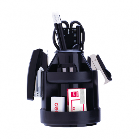 Accesorii de birou - SUPORT BIROU ECHIPAT 14 PIESE 5 COMPARTIMENTE DELI