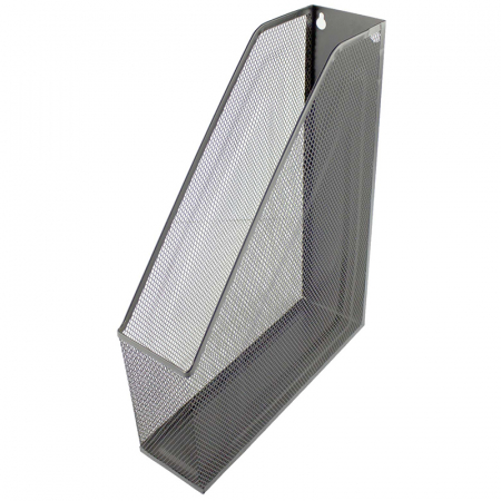 Accesorii de birou - Suport metalic vertical  documente gri
