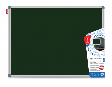 Comunicare si prezentare - TABLA CRETA VERDE MAGNETICA 120*240 CM RAMA ALUMINIU MEMO BE
