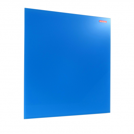 Comunicare si prezentare - TABLA MAGNETICA STICLA 45*45CM ALBASTRA MEMOBOARDS
