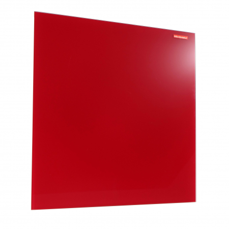 Comunicare si prezentare - TABLA MAGNETICA STICLA 45*45CM ROSIE MEMOBOARDS