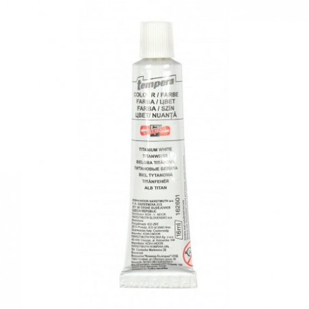 Acuarele, guase, tempera si pensule - TEMPERA ALBA 16ML KOH-I-NOOR