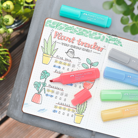 TEXTMARKER SET 4 PASTEL FABER-CASTELL [1]