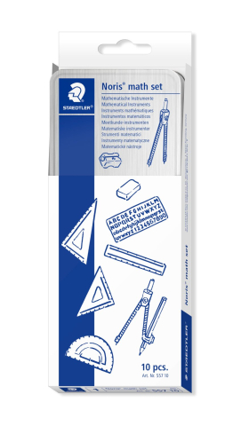 TRUSA INSTRUMENTE GEOMETRIE STAEDTLER 10 PIESE/SET [1]