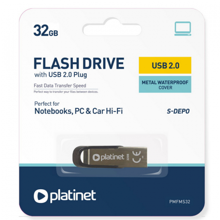 Accesorii IT - USB  Flash Drive 32GB Platinet