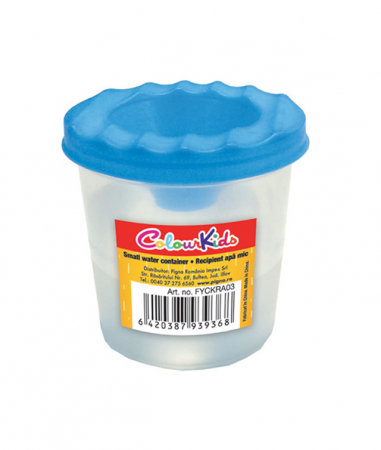 Produse si rechizite scolare - VAS PLASTIC PENTRU PICTURA MIC COLOUR KIDS PIGNA