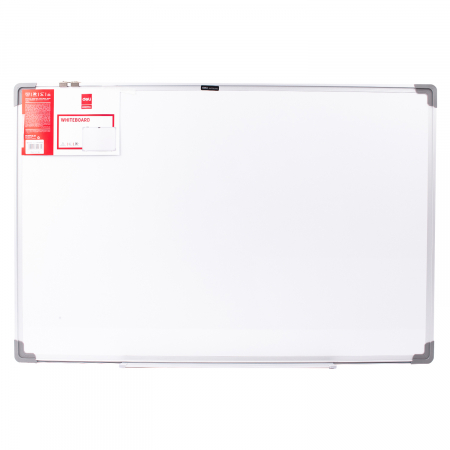 WHITEBOARD MAGNETIC 60*90 CM RAMA ALUMINIU DELI [1]
