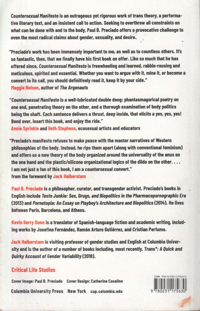 Counter-sexual manifesto (Paul B. Preciado) [2]