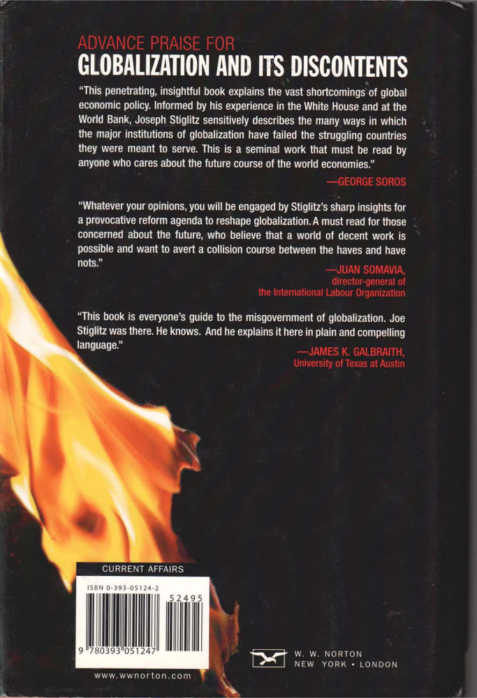 Globalization and its discontents (Joseph E. Stiglitz) [2]