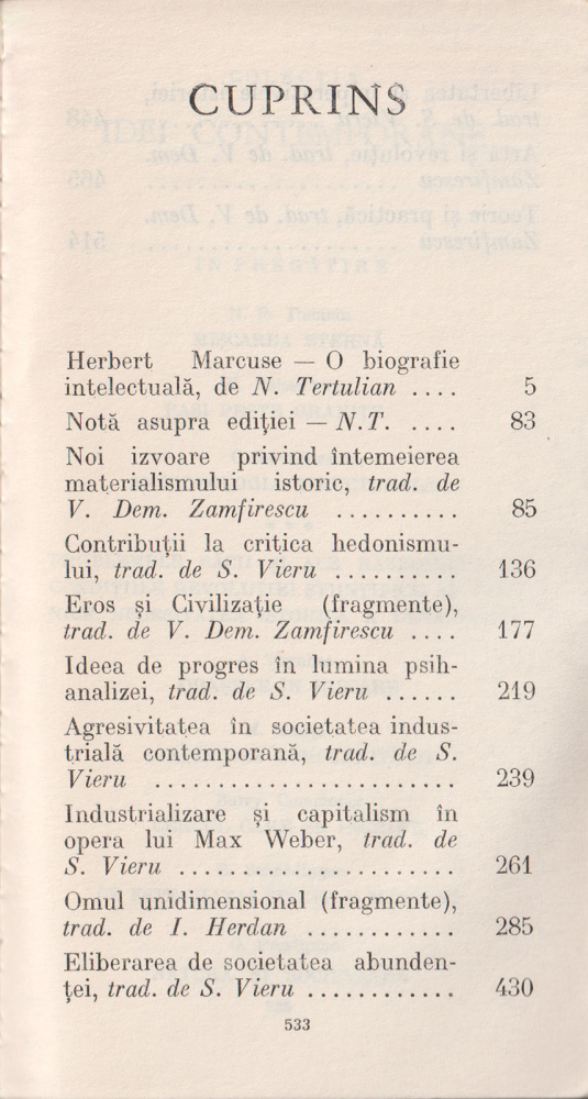 Scrieri filozofice (Herbert Marcuse) [2]