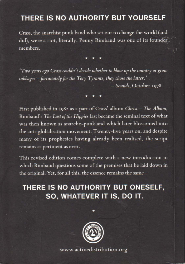 The last of the hippies (Penny Rimbaud) [2]