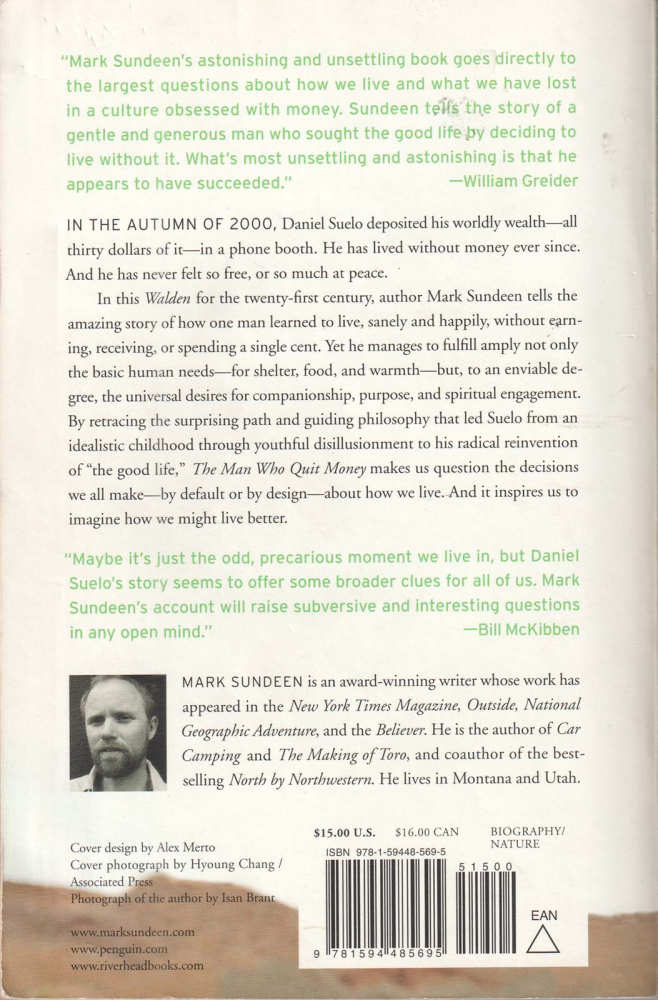The man who quit money (Mark Sundeen) [2]
