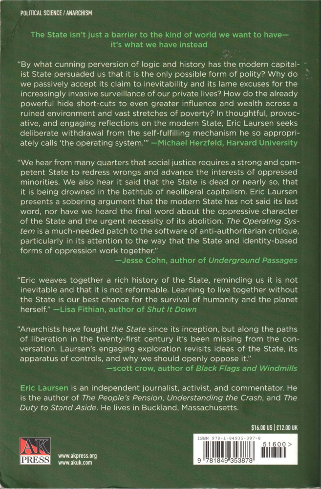 The operating system (Eric Laursen) [2]