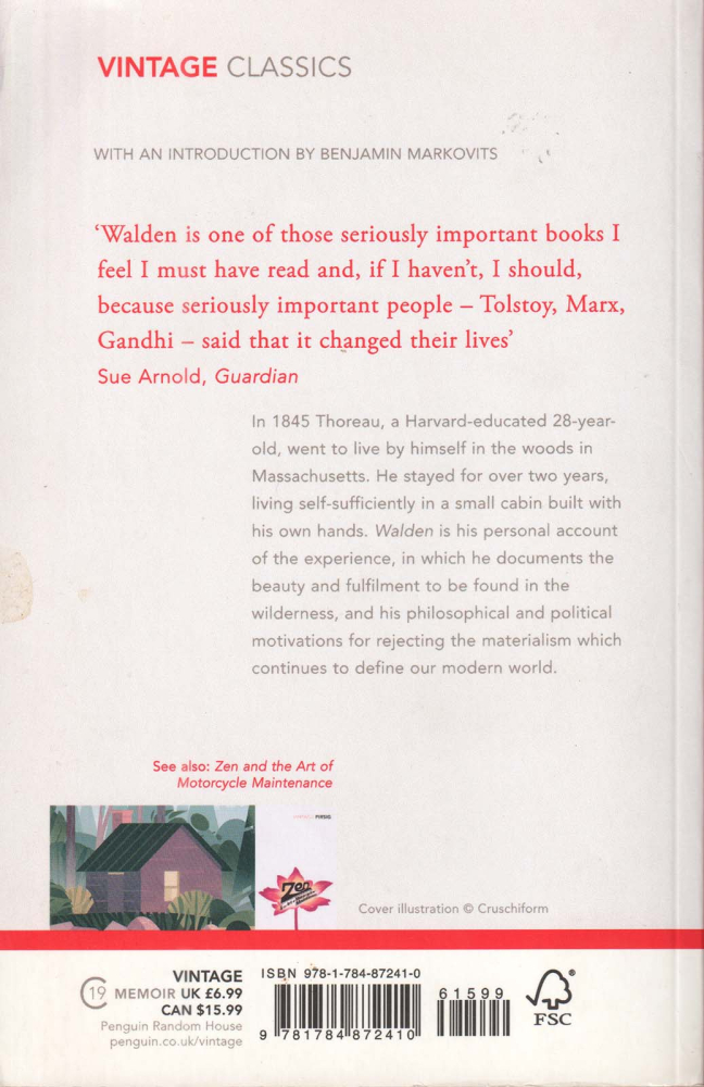 Walden (Henry David Thoreau) [2]