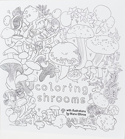 Produse - Coloring shrooms (Maria Eftimie)