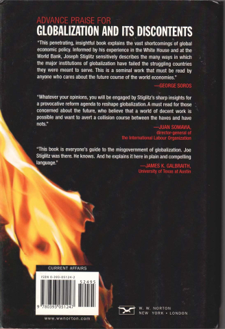 Globalization and its discontents (Joseph E. Stiglitz) [1]