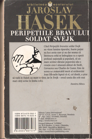 Peripețiile bravului soldat Švejk (Jaroslav Hašek) [1]