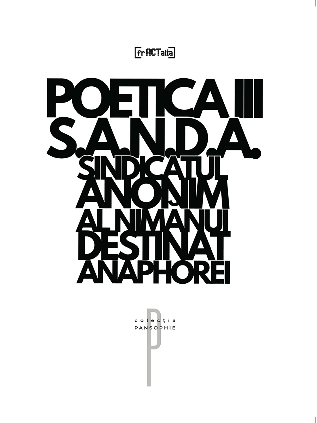 Cărticele și broșuri - Poetica III (S.A.N.D.A.)