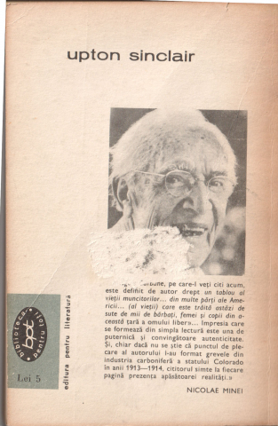 Regele Cărbune (Upton Sinclair) [1]