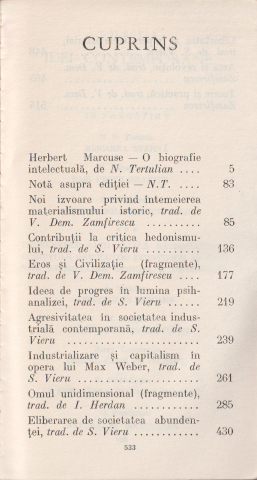 Scrieri filozofice (Herbert Marcuse) [1]
