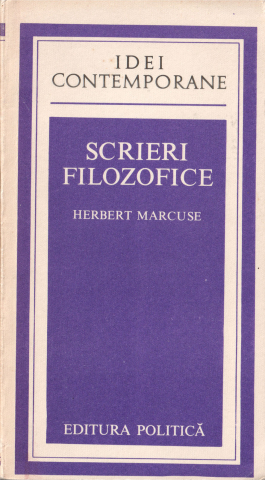 Anticariat - Scrieri filozofice (Herbert Marcuse)
