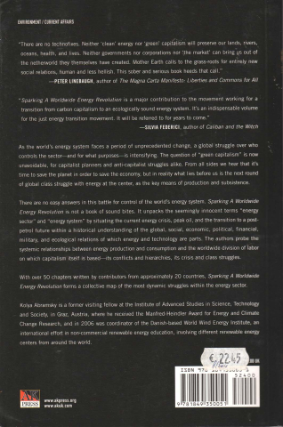 Sparking a worldwide energy revolution (ed. Kolya Abramsky) [1]