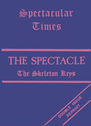Cărticele și broșuri - Spectacular Times 08-09: The skeleton keys