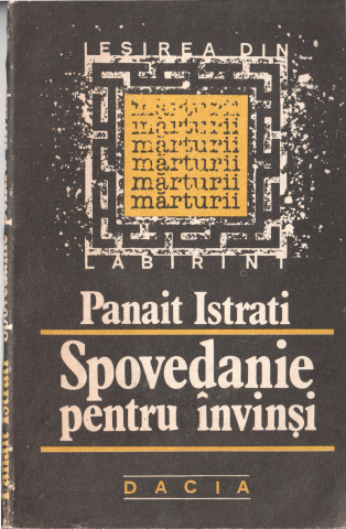 Spovedanie pentru învinși (Panait Istrati) [0]