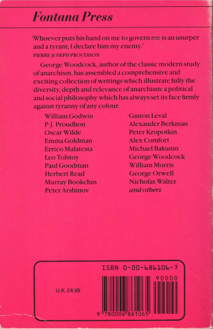 The anarchist reader (ed. George Woodcock) [1]