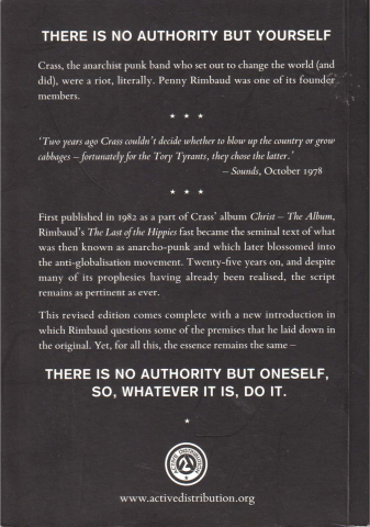 The last of the hippies (Penny Rimbaud) [1]
