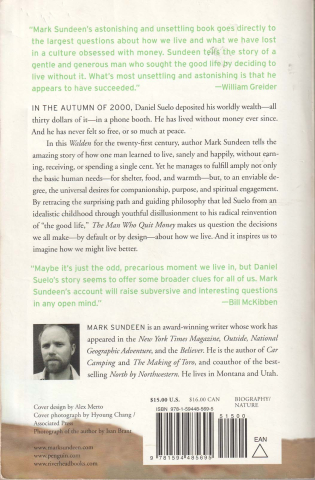 The man who quit money (Mark Sundeen) [1]
