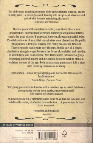 The world that never was (Alex Butterworth) [1]