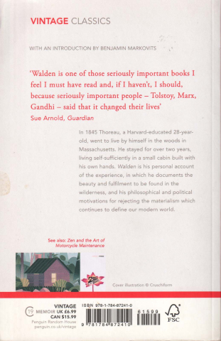 Walden (Henry David Thoreau) [1]