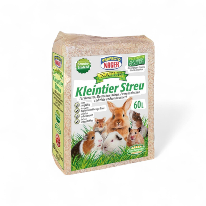 Asternut igienic rozatoare, talas, Perfecto Nager natur 60l [2]