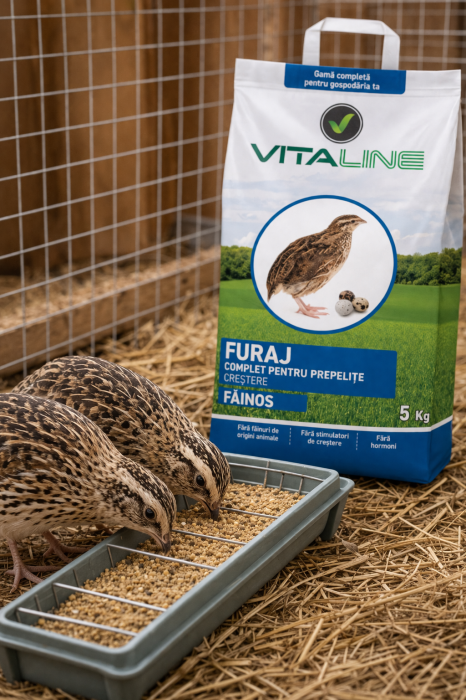FURAJ PREPELITE CRESTERE FAINOS VITALINE 5KG [2]