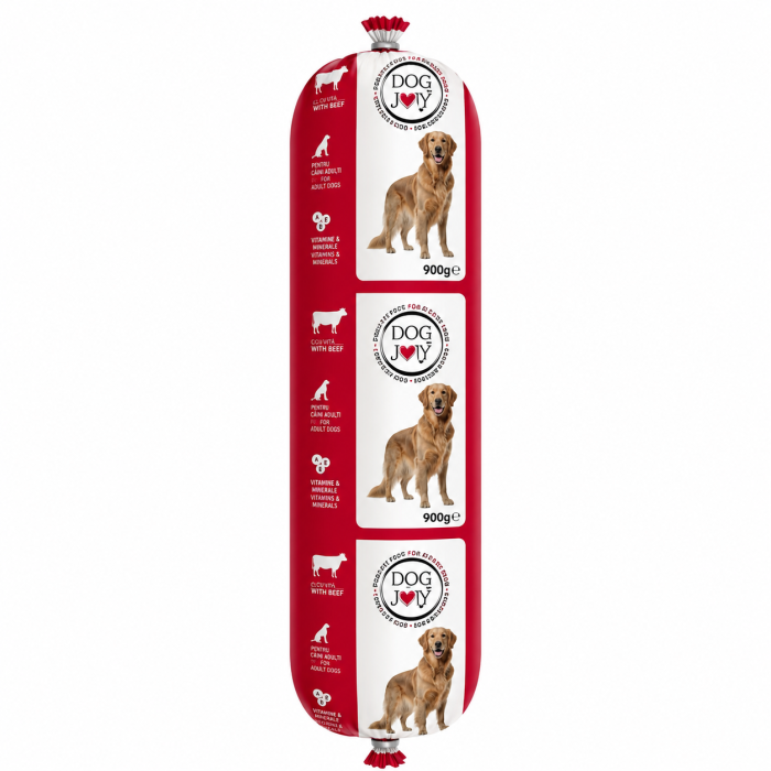 Salam pentru caini Dog Joy cu vita 900 gr [2]