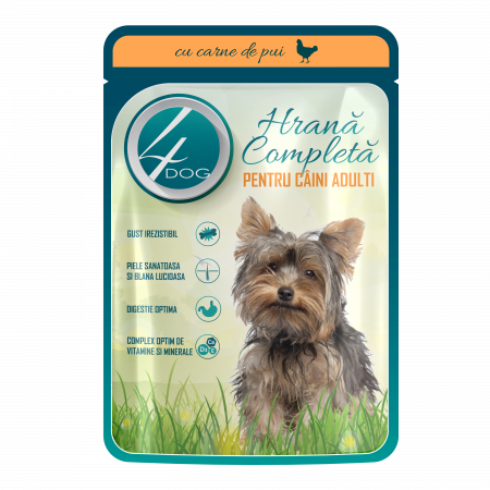 Hrana umeda caini - plic_caine_cu_pui_100g