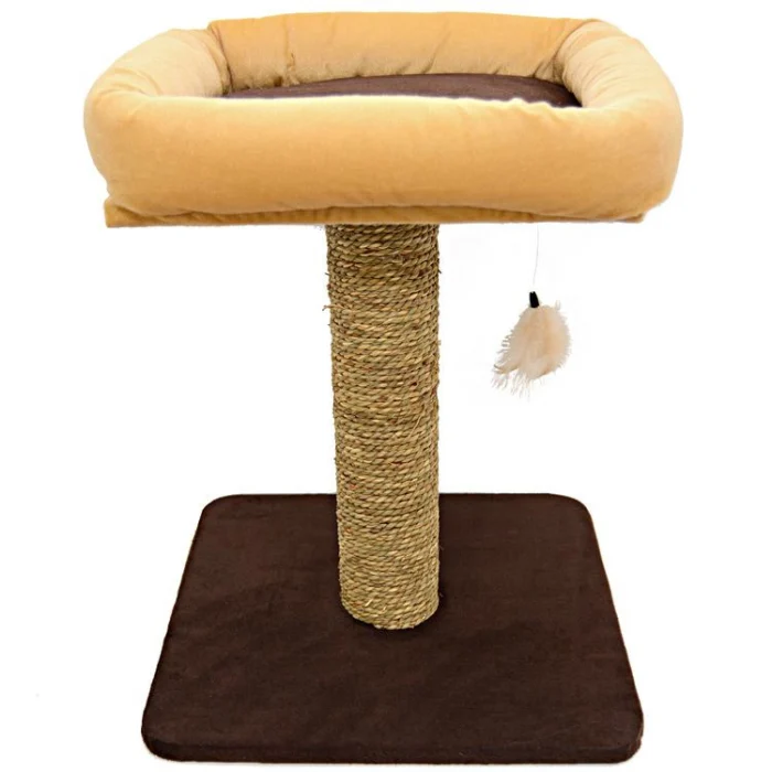 Ansamblu de joacă pentru pisici Miau‑Miau, Sisal Pătrat, 40x40x49 cm [1]