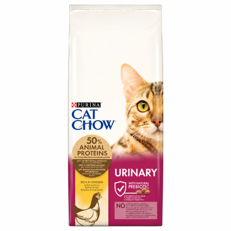 PISICI - Purina Cat Chow Urinary Tract Health cu Pui 15 kg Hrana Uscata Pisici Adulte, Sanatatea Tractului Urinar